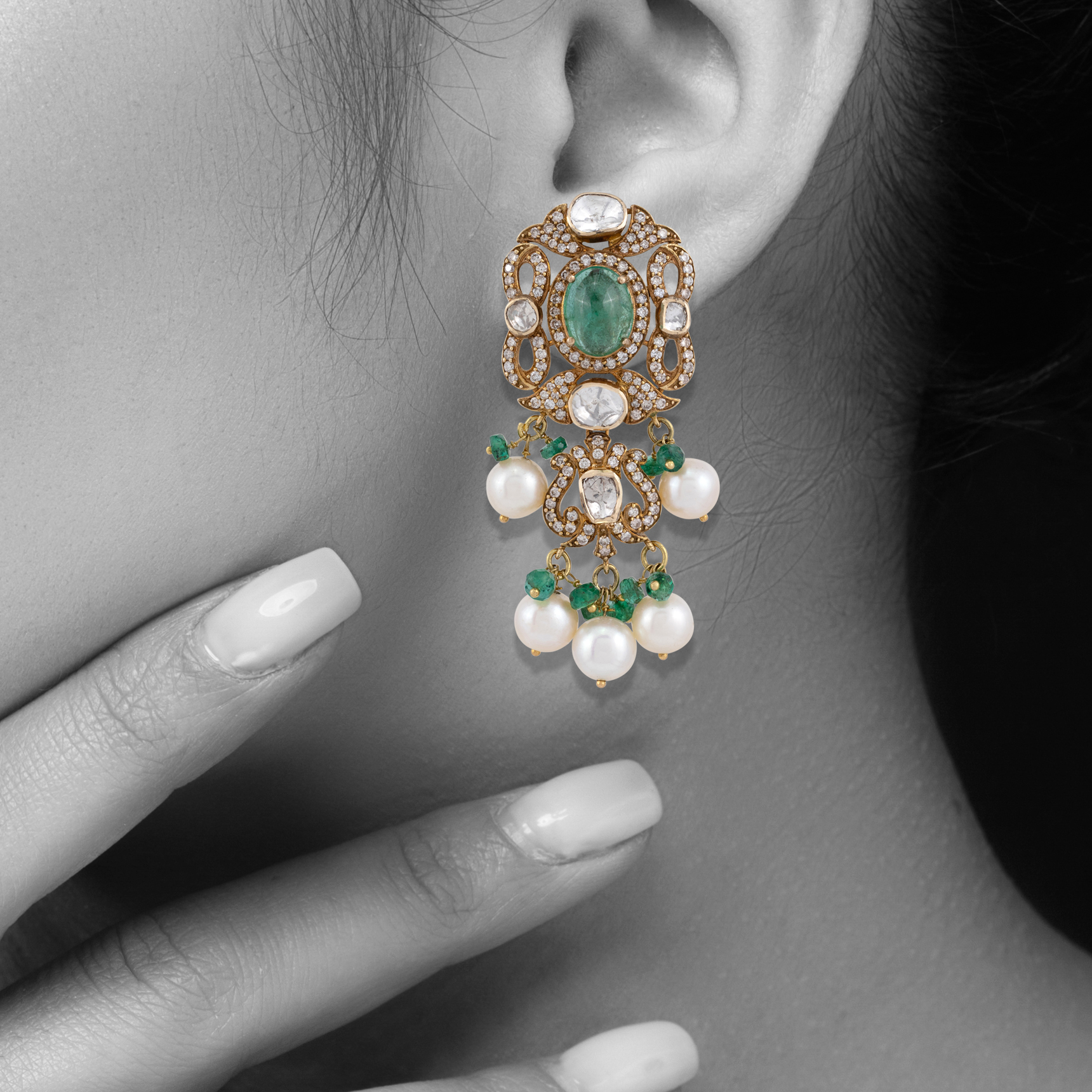 Earring with (AK1059) Necklace